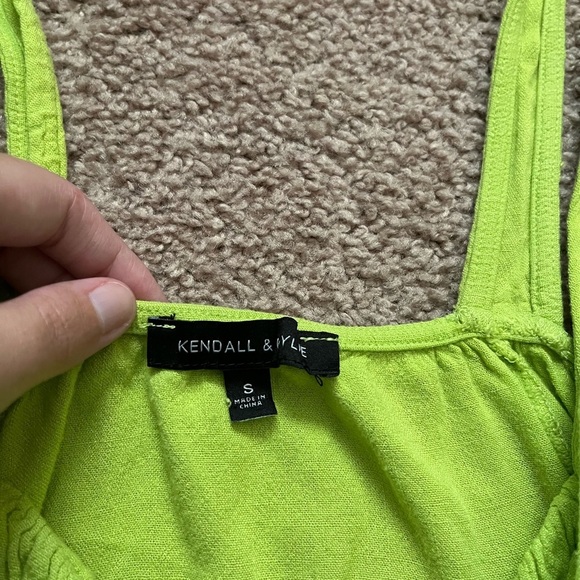 Green Crop Top - Picture 3 of 5